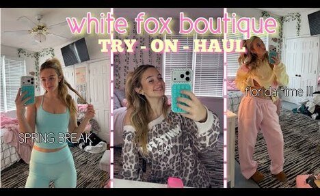 Chic Spring Break Try-On Haul - Must-Have Styles!