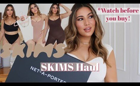 Effortless Elegance: SKIMS Shape Wear Try-On Haul