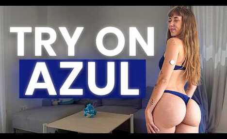 Dazzling Bikini Try-On Haul | Super Blue with Pau Peach