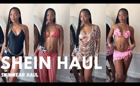 Vibrant SHEIN Swimwear Try-On Haul: Beach-Ready Bikinis! ☀️