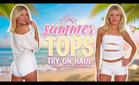 Breezy Summer Tops Try-On Haul | Hit the Trends with Steph Myers