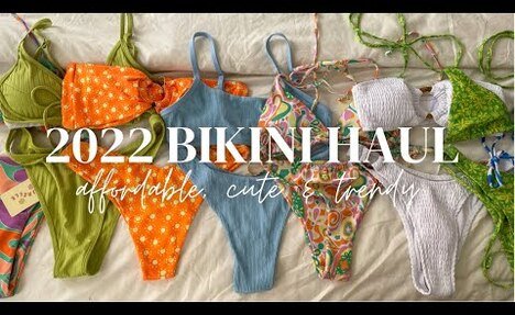 Vibrant Bikini Try-On Haul | Dive Into 2022 Styles!