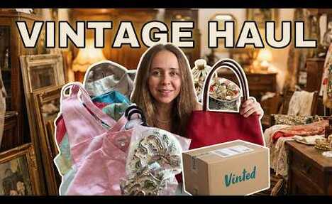 Vintage Lingerie Try-On Haul | Thrift Store Treasures Unveiled