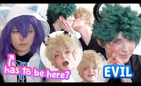 Lingerie Try-On Haul with BakuDeku & SHINSOU | Cosplay Magic Awaits!