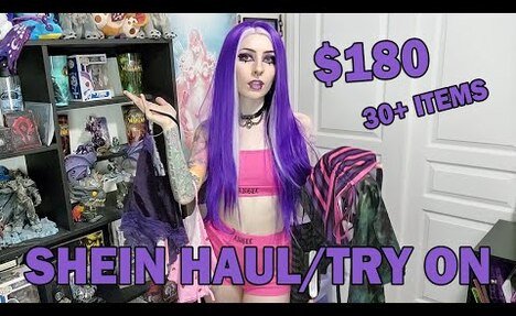 Edgy Lingerie Try-On Haul from ROMWE & SHEIN | Alt/Goth Fashion