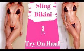 Sling bikini Try On Haul 2020