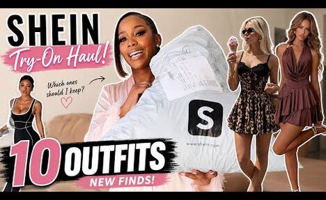 Trendy Bikini Try-On Haul | 10 Exciting Looks from SHEIN