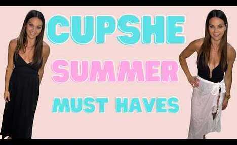 Sun-Kissed Styles: Cupshe Summer Try-On Haul of Bikinis & Dresses!