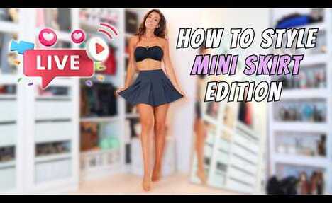 Chic Summer Mini Skirt Try-On Haul &ndash; Stylish Looks Await!