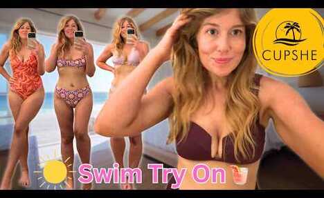 Luxurious CUPSHE Bikini Try-On Haul &ndash; Affordable Summer Style!