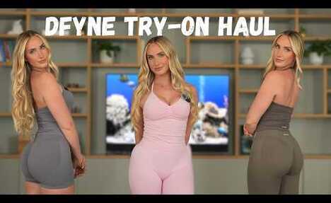 Lingerie Try-On Haul: Unveiling Confidence with DFYNE Styles