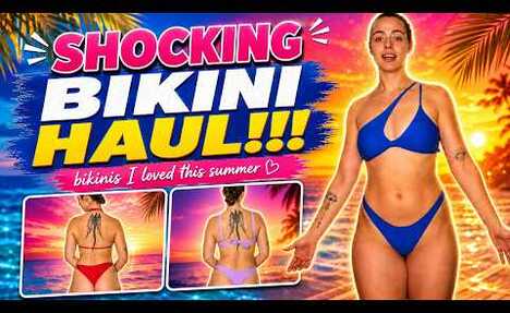 Sizzling Summer Try-On Haul: Bikinis That Wow!