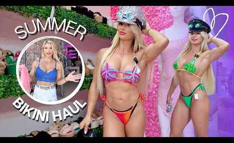 Stylish Bikini Try-On Haul for Summer Vibes