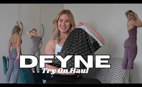 Dfyne Try-On Haul: Discover My New Favorite Activewear!