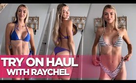 So Hot! charming Raychel’s First Ever two piece bathing suit Try On Haul YouTube video