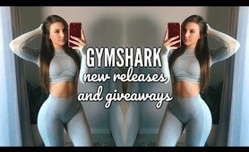 Reviewing Gymshark New Releases/ Sneak Peeks | GIVEAWAY & yoga pants Try on Haul
