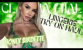 Honey Birdette lingerie Try On Haul | Claudia Fijal