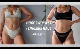 huge LOUNGEUNDERWEAR Swimwear/lingerie try-on haul 2020