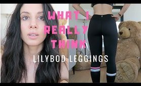 Lilybod tights Haul Try On (honest review NOT sponsored) + Watch Giveaway