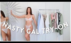 humongous naughty GAL TRY ON HAUL | lingerie, lounge, wide leg pants, bikinis, shorts, etc