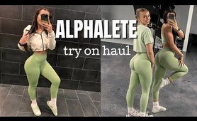 ALPHALETE OZONE try on haul Try On Haul || recycled seamless leggings...?