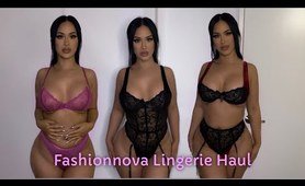 FASHION NOVA VALENTINES DAY lingerie TRY ON HAUL 2022♥️