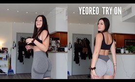 Viral Tiktok booty Shorts + leggings Try on Haul with YEOREO + SOJOS!