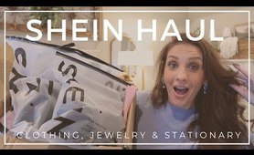 SHEIN HAUL 2023 | Clothing Try On, pretty Jewelry, & Junk Journaling Supplies