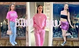 BOOHOO TRY ON HAUL | tracksuits, fitness & dressy outfits