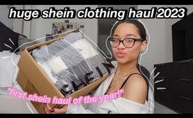 monstrous SHEIN WINTER CLOTHING HAUL 2023!! *trendy items*