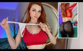 Legging Try On Haul | Amouranth Shares her FAVORITE...