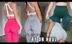 BEST yoga pants EVER | Alphalete Try On Haul with Sizing Comparisons