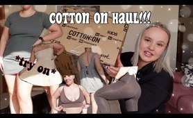 big COTTON ON GROUP Try On Haul! * Sizing Chat * | Bralettes, Leggings, Dresses