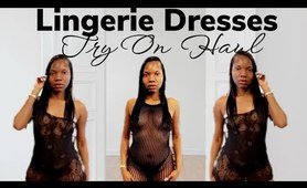 Affordable panties Try On Haul | Teddy Dresses #lingerie #lingerietryonhaul