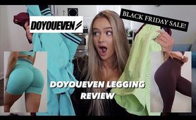 DOYOUEVEN BFCM SALE | TRY ON HAUL & tights review 2020
