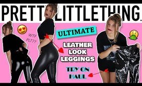 THE PERFECT PAIR OF WET LOOK sports | PLT TRY ON HAUL