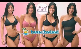 BEACHSISSI beach costume Try On Haul #AriDugarte