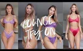 LOUNGE lingerie TRY ON HAUL