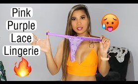 Pink & Purple panties Try On Haul