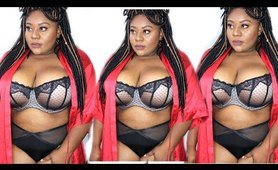 PLUS SIZE lingerie TRY ON HAUL FT HIPS AND CURVES