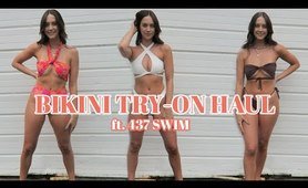 beach costume TRY ON HAUL ft.437 SWIM | HIGH QUALITY LUXURY bathing costume FOR SUMMER 2021