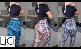 Licifit review with discount code - Try On Haul | *the best scrunched butt leggings?!*
