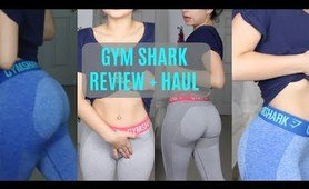 gym SHARK clothing haul + TRY ON HAUL | butt yoga pants