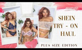 SHEIN Plus Size undies Try On Haul