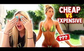 bikini TRY ON HAUL!! *CHEAP VS. EXPENSIVE**