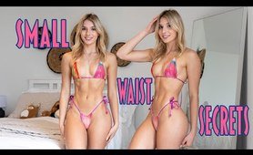 HOW TO GET A SMALL WAIST | Full Ab workout