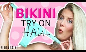 sunning TRY ON HAUL | 8 Floralkini Bikinis!