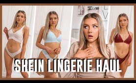 SHEIN lingerie TRY ON HAUL | MARCH NEW IN