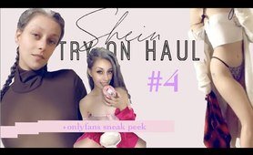 SHEIN undies TRY ON HAUL / onlyfans exposed // TRANSPARENT: a see through me unboxing