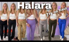 Halara tights and jogger haul | the best cargos in the world?! | try-on haul